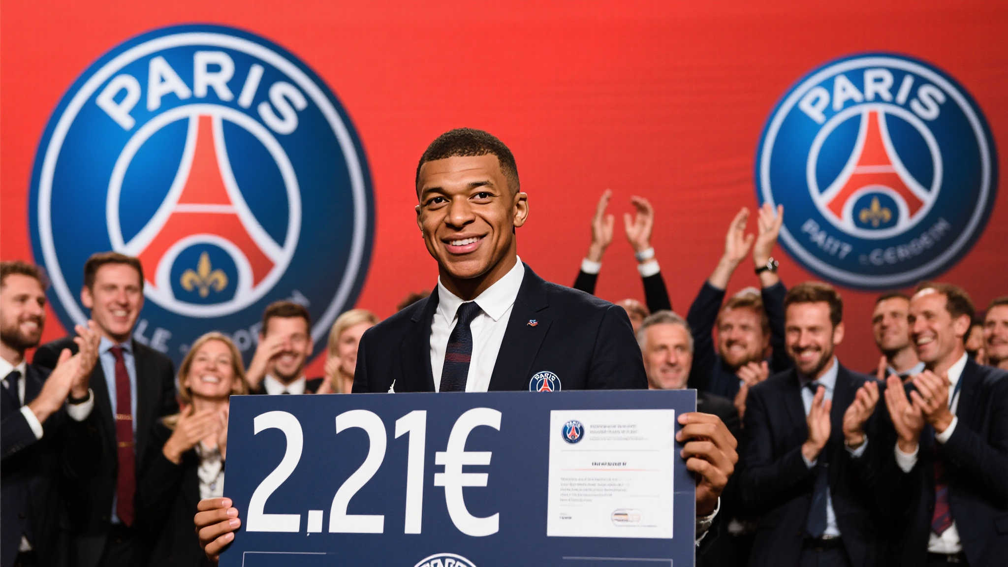 2017年巴黎圣日耳曼的一创纪录2.22亿欧元金额